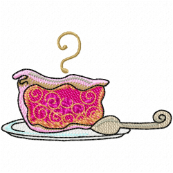 Foods And Sweets Embroidery Design 4 Foods And Sweets Embroidery Design 4